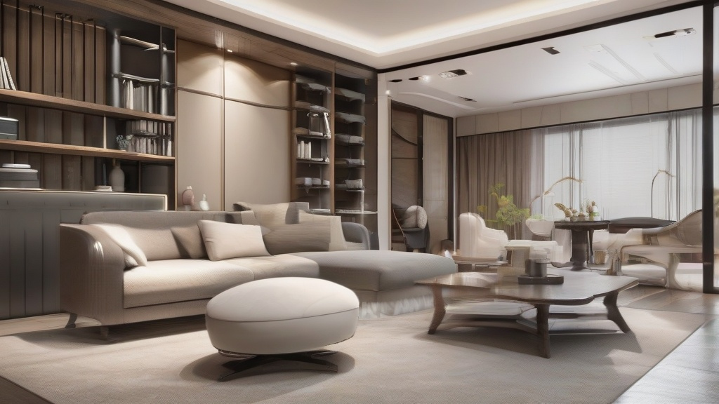 客厅书房一体化装修指南：小空间大功能的实用设计策略