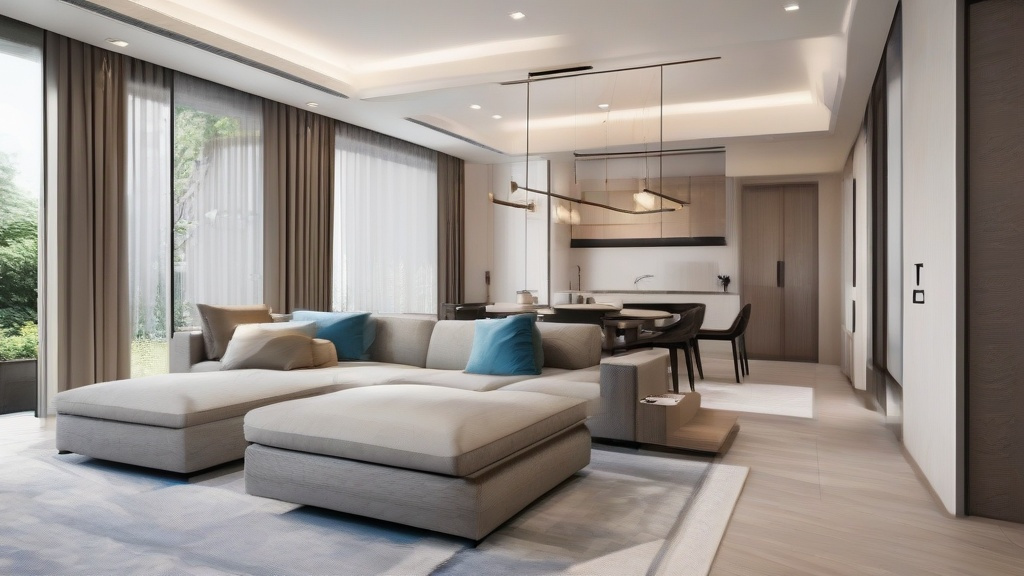 客厅与厨房装修布局全攻略：从动线设计到空间利用的实用指南