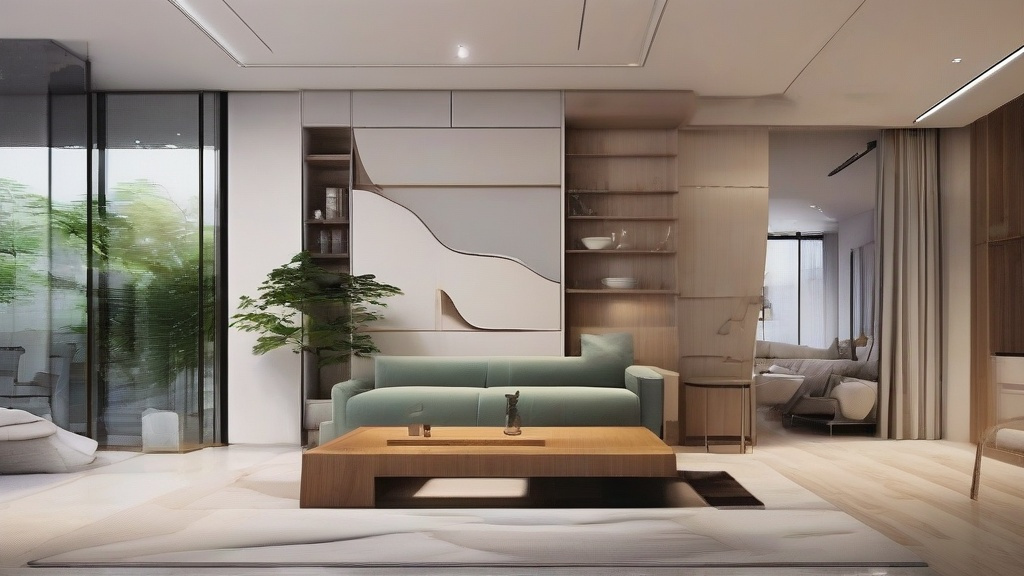 卧室与开放式厨房的融合设计：打造通透与功能兼具的现代家居