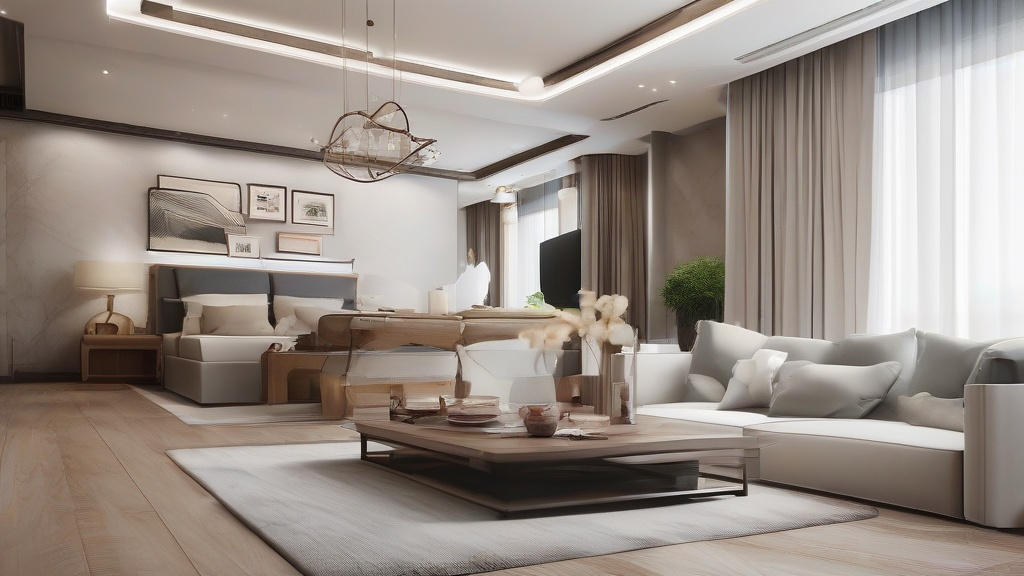 厨房与客厅装修设计全攻略：空间利用、风格搭配与实用技巧