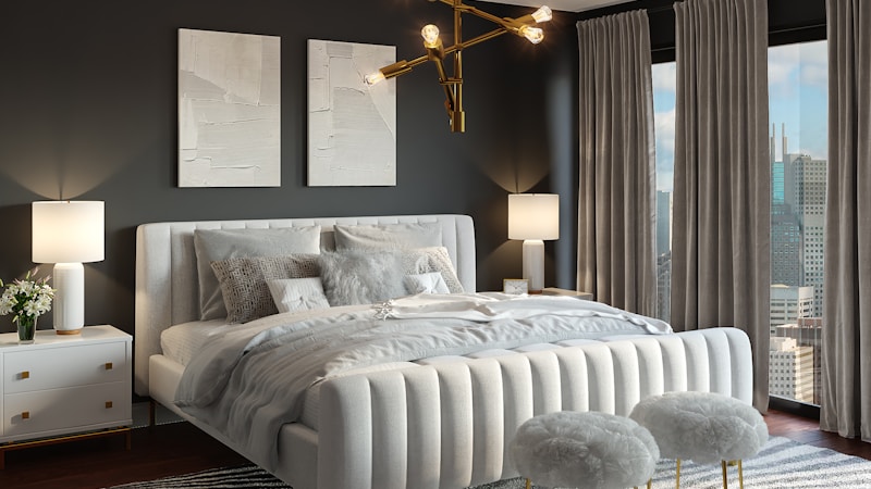 北欧风格卧室装修完全攻略：用原木和棉麻打造温馨空间